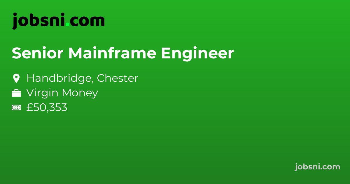 Senior Mainframe Engineer