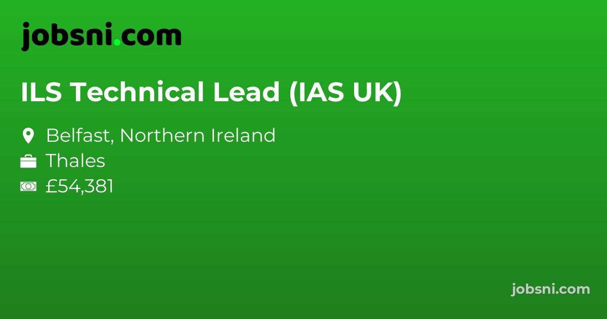 ILS Technical Lead (IAS UK)