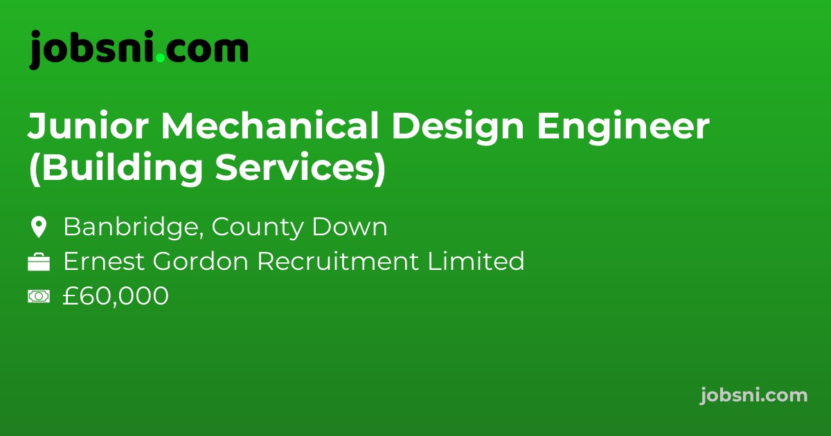 Junior Mechanical Design Engineer (Building Services)