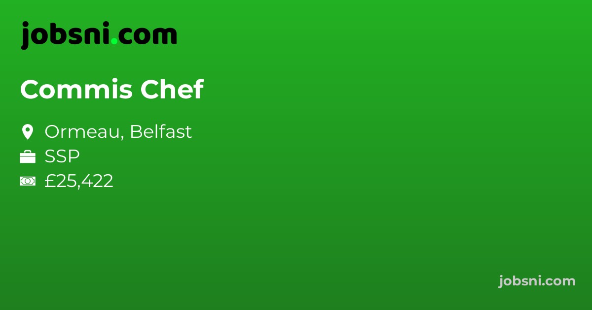 Commis Chef
