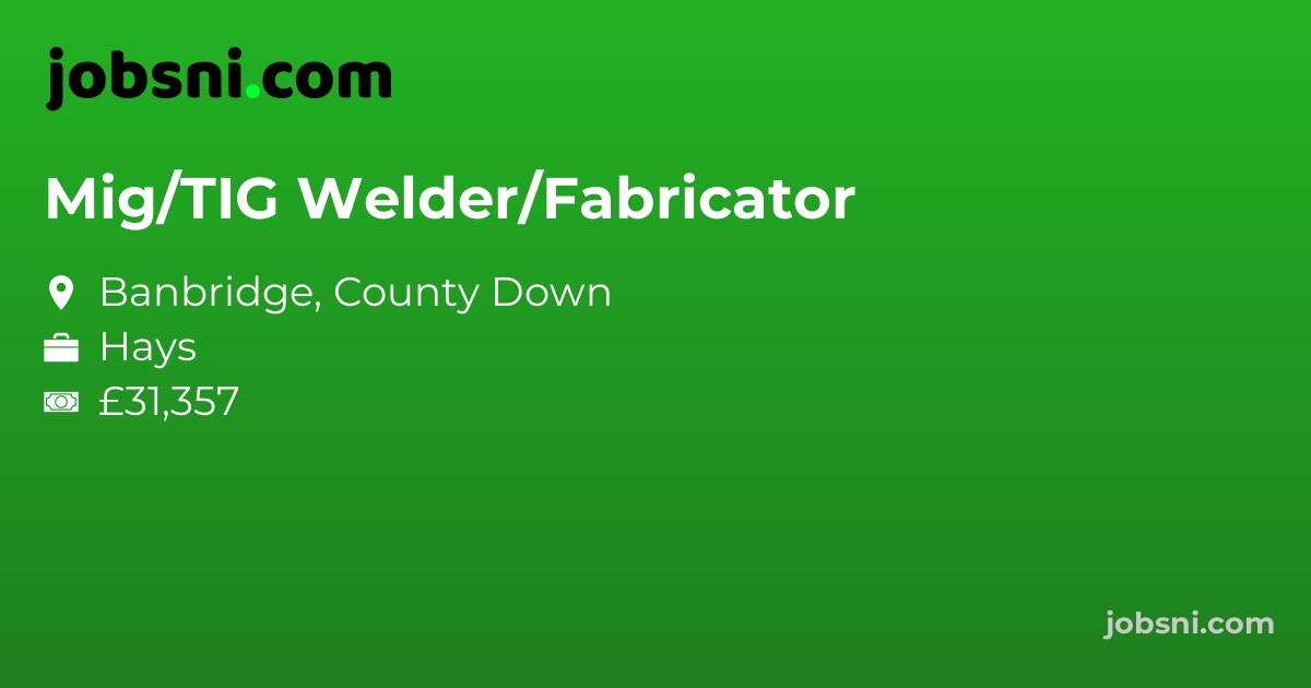 Mig/TIG Welder/Fabricator