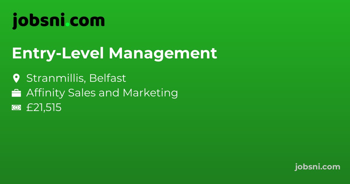 Entry-Level Management