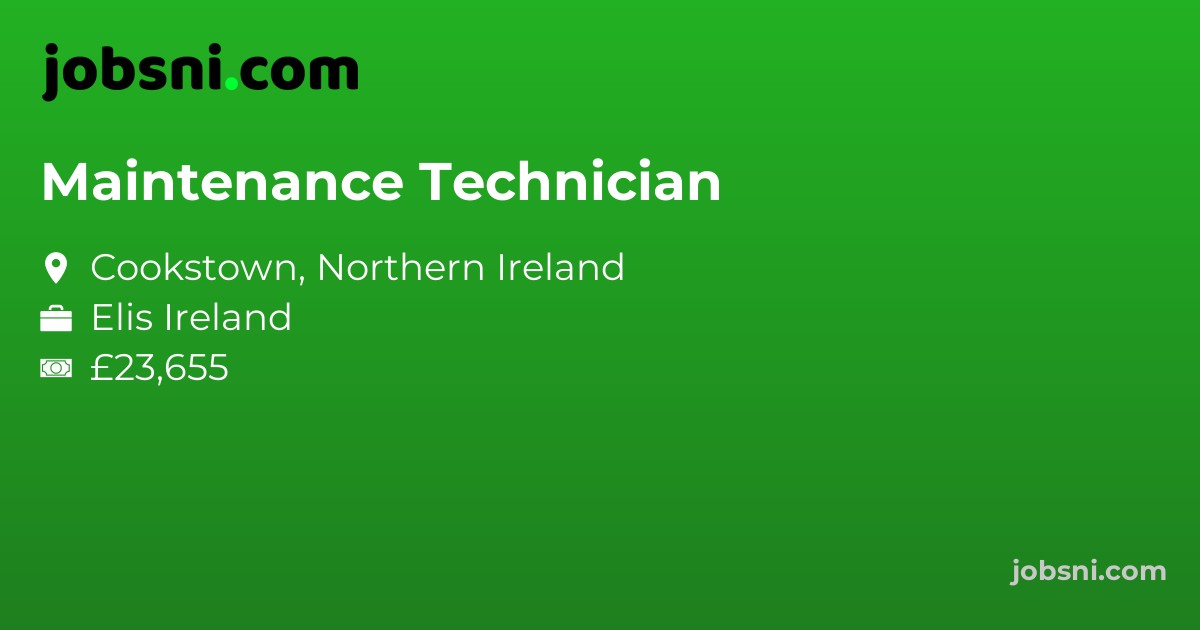 Maintenance Technician