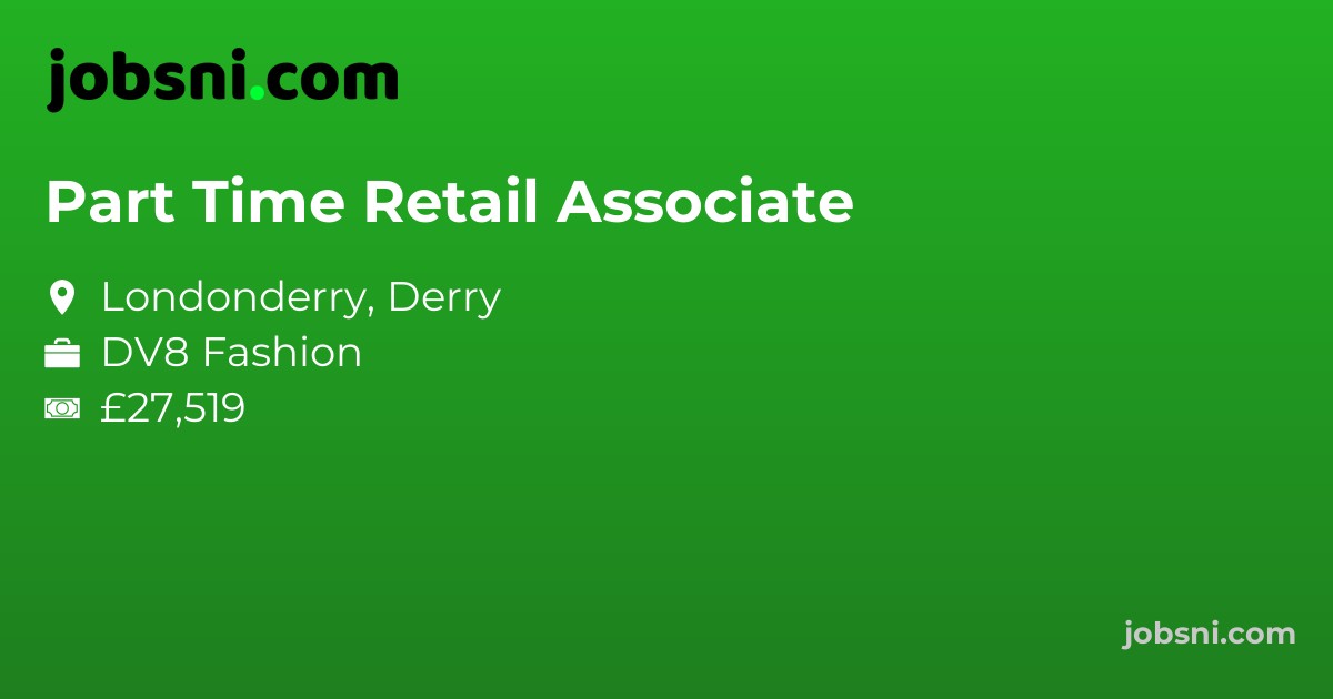 Part Time Retail Associate