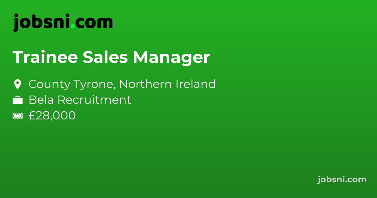 Trainee Sales Manager