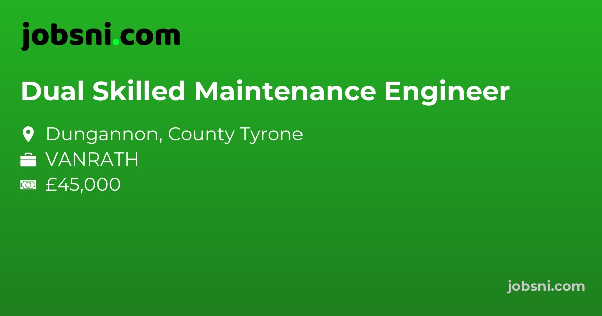 Dual Skilled Maintenance Engineer