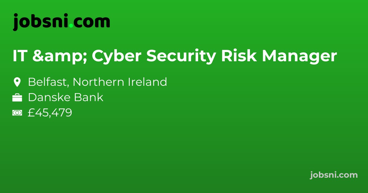 IT & Cyber Security Risk Manager