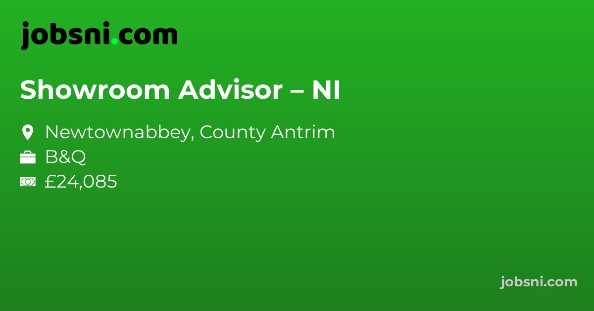Showroom Advisor – NI