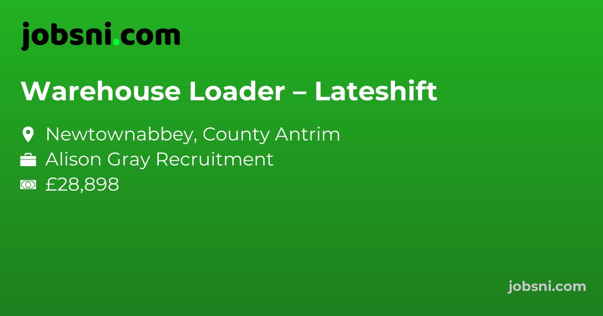 Warehouse Loader – Lateshift