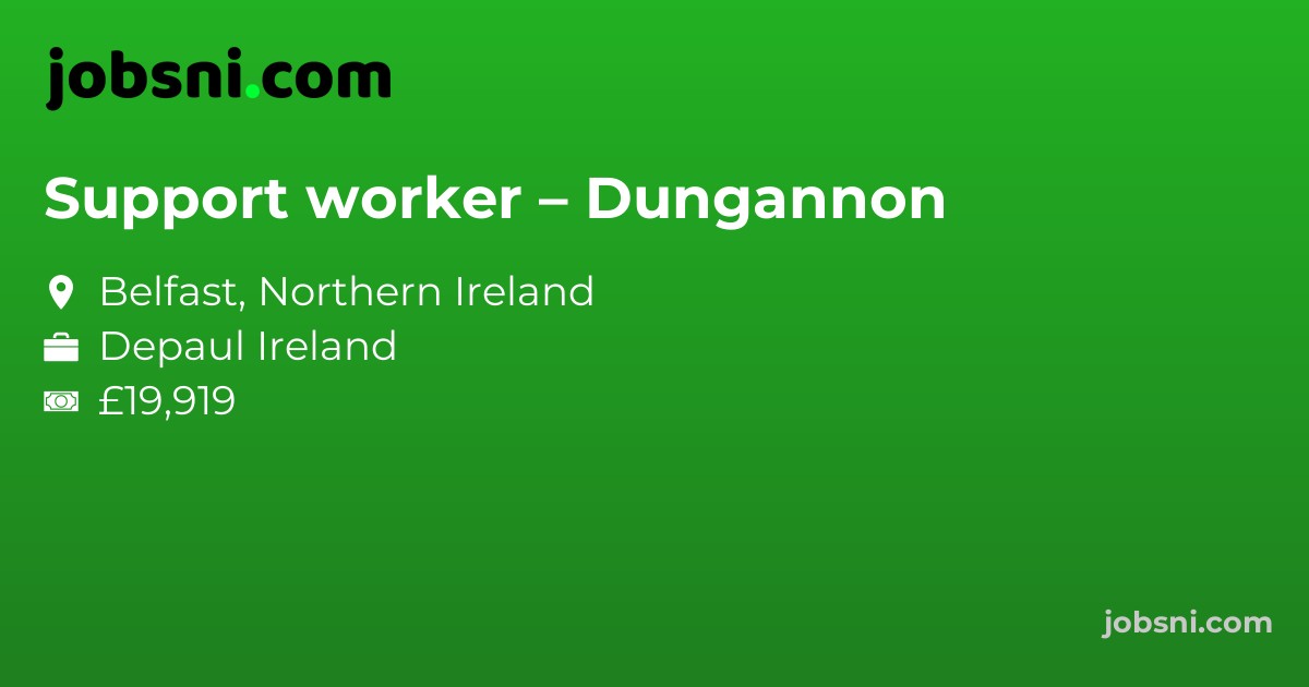 Support worker – Dungannon