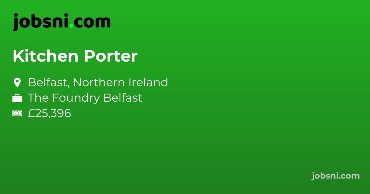 Kitchen Porter