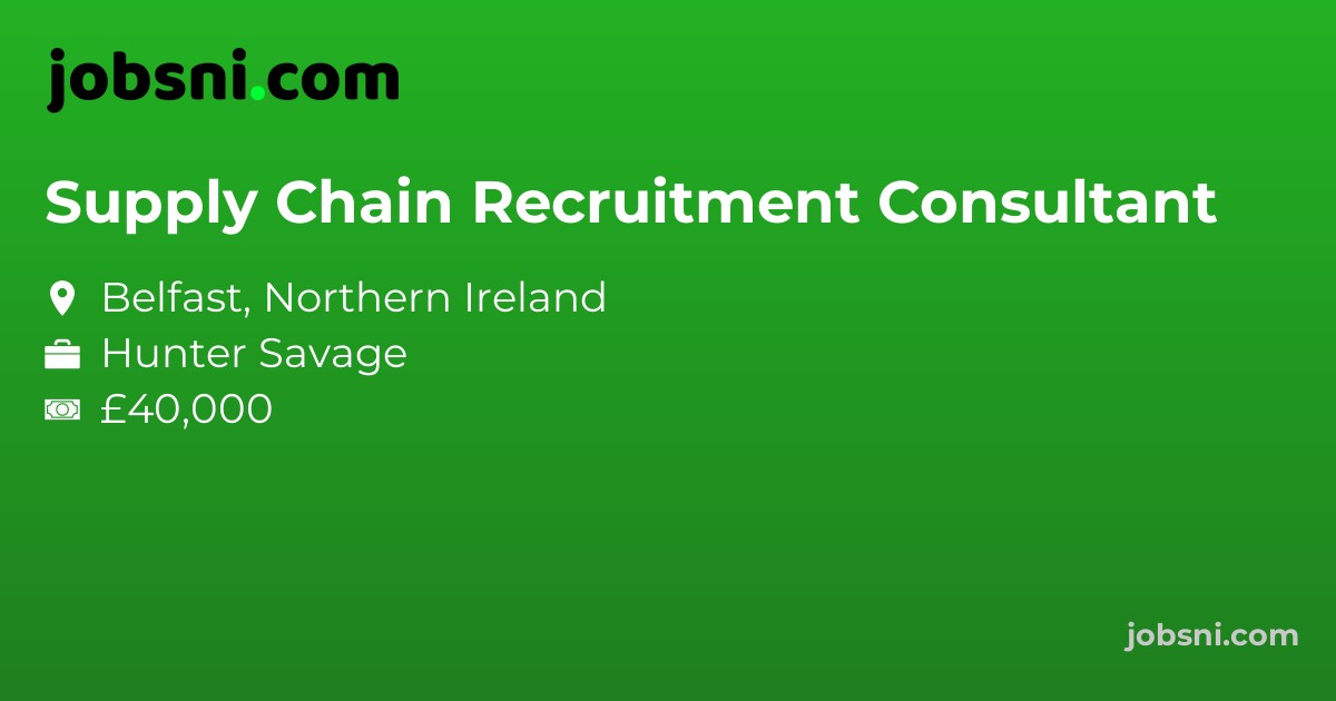 Supply Chain Recruitment Consultant
