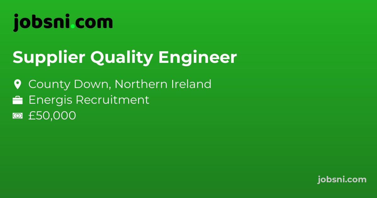 Supplier Quality Engineer
