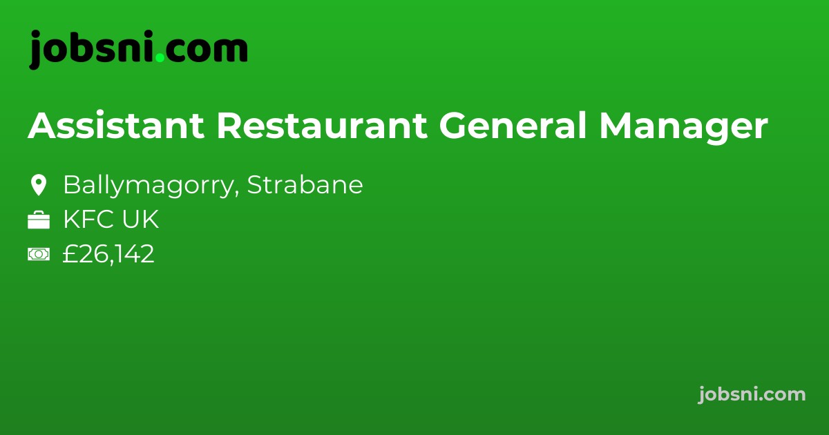Assistant Restaurant General Manager