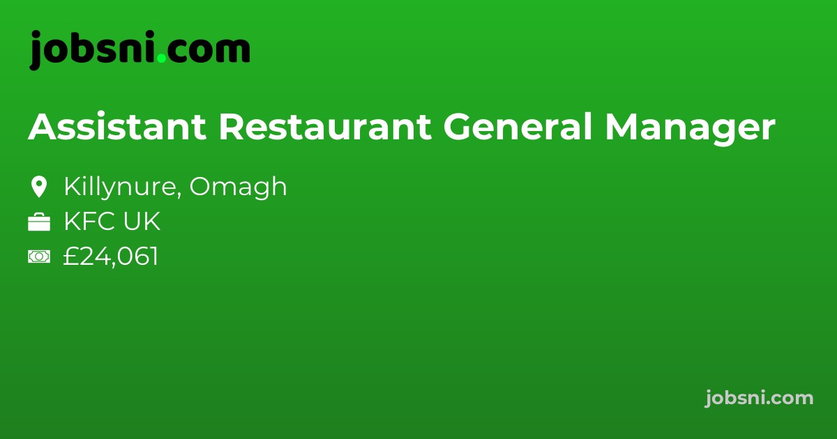 Assistant Restaurant General Manager