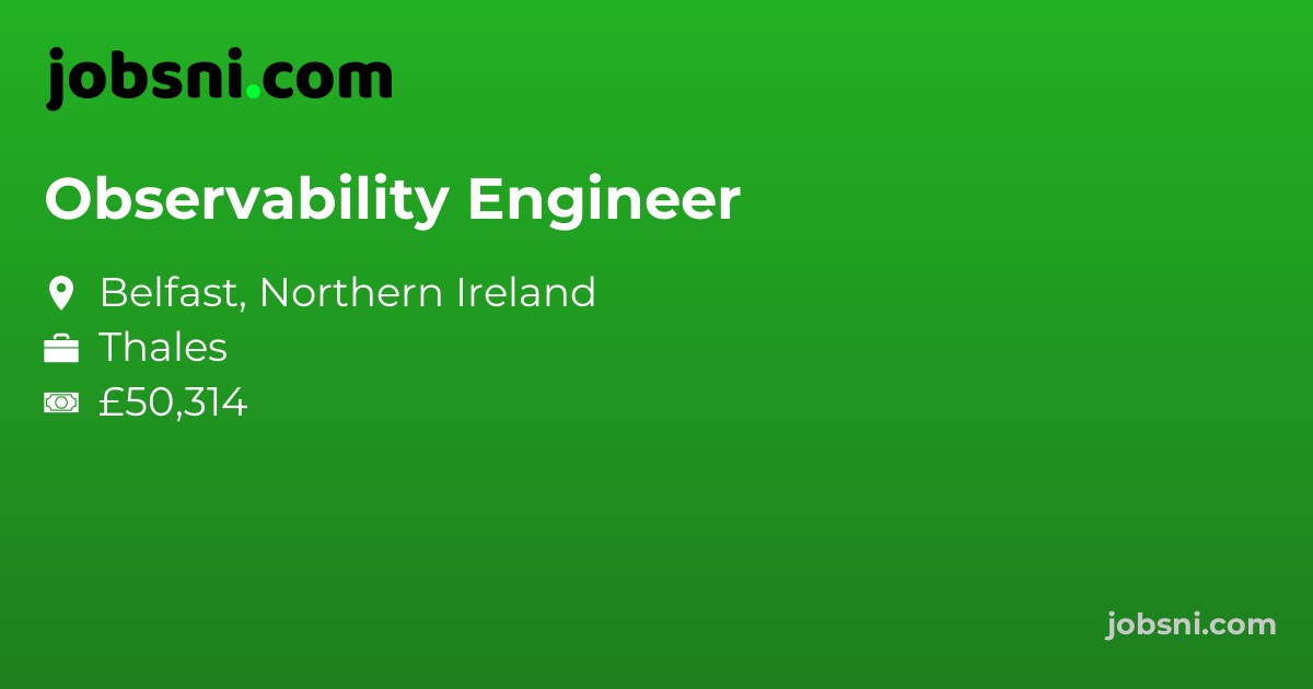 Observability Engineer