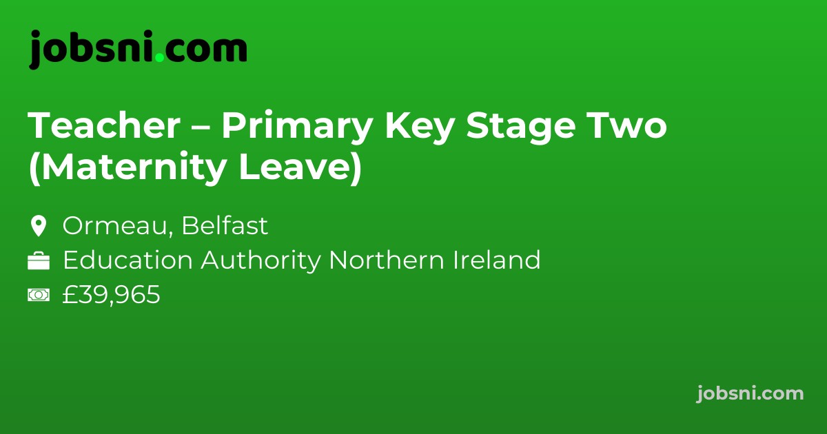 Teacher – Primary Key Stage Two (Maternity Leave)