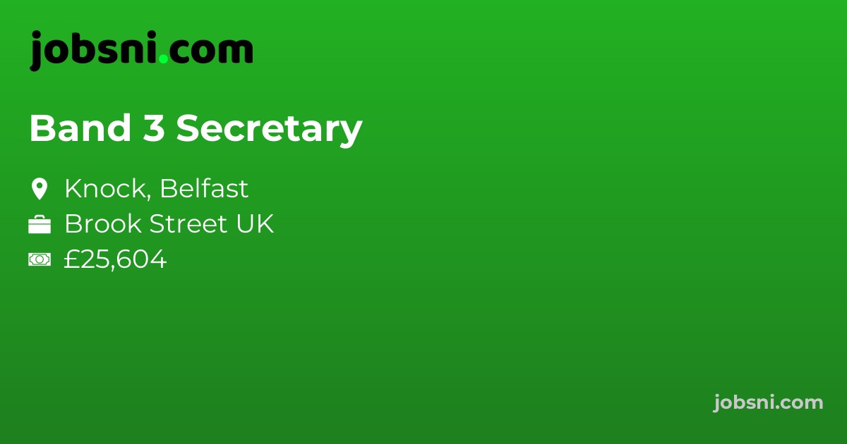 Band 3 Secretary