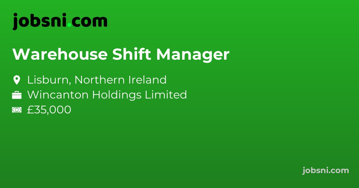 Warehouse Shift Manager