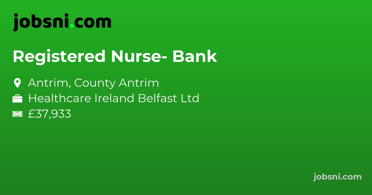 Registered Nurse- Bank