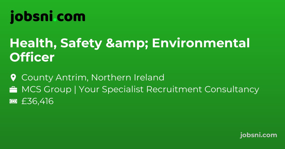 Health, Safety & Environmental Officer