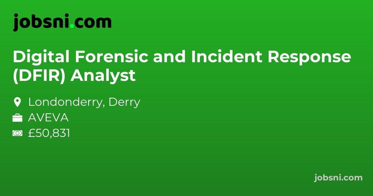 Digital Forensic and Incident Response (DFIR) Analyst