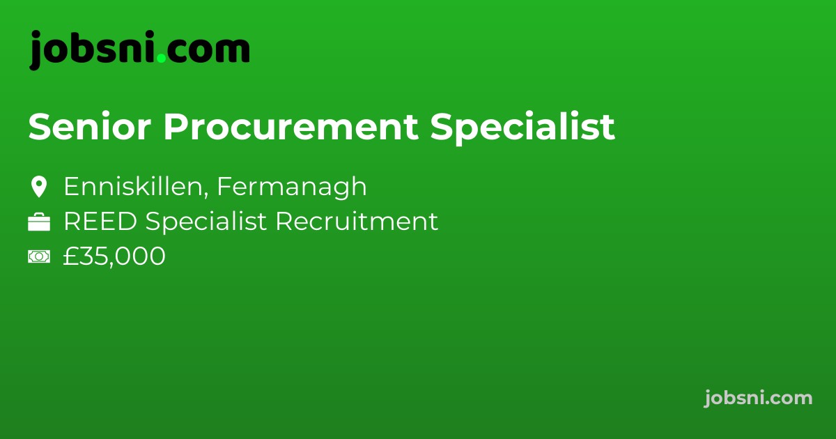 Senior Procurement Specialist