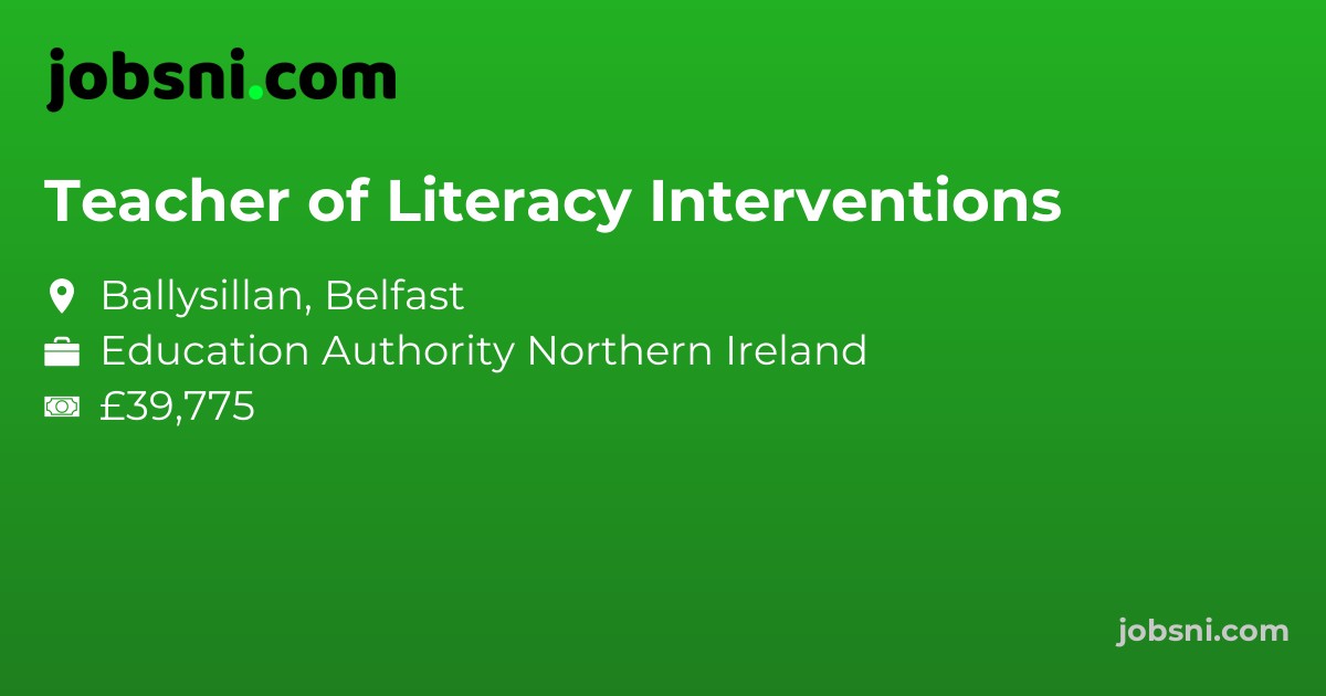 Teacher of Literacy Interventions