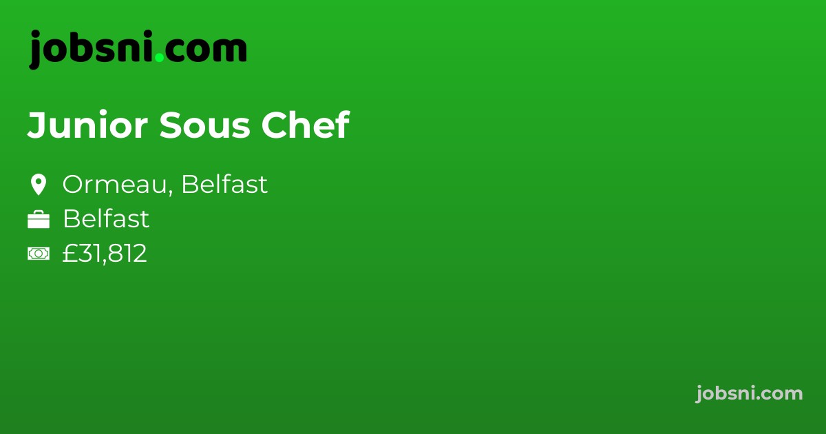 Junior Sous Chef