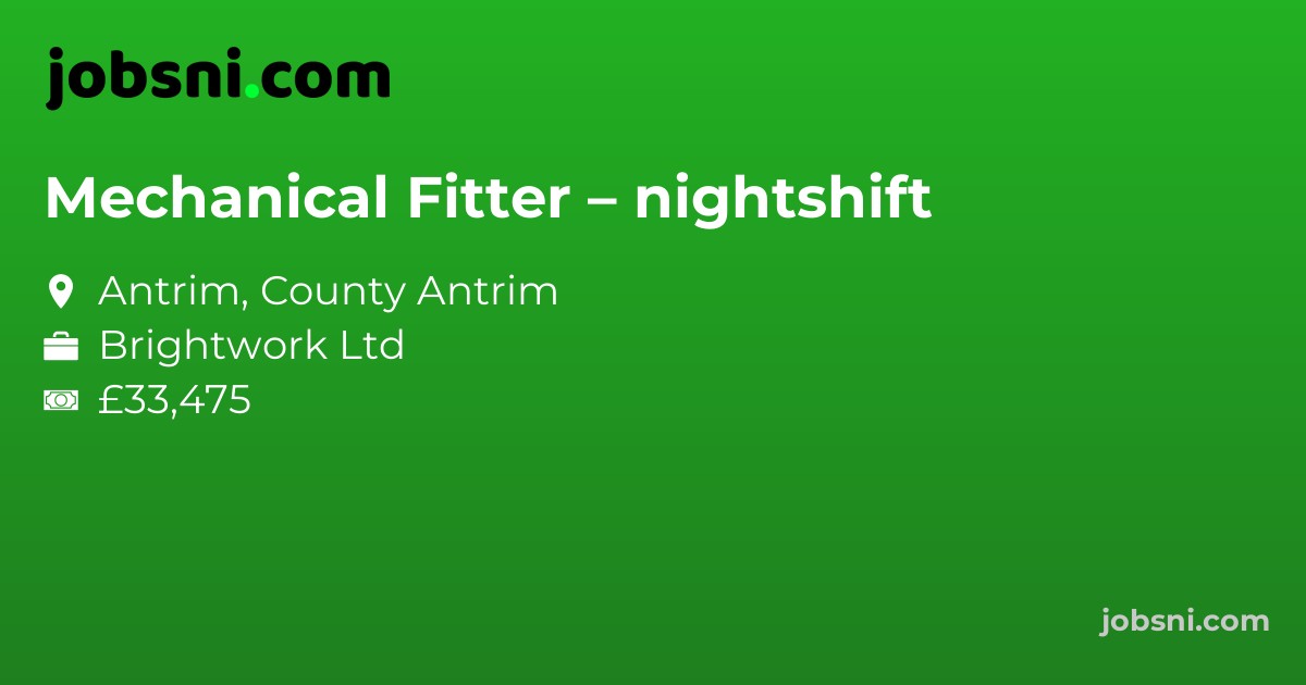 Mechanical Fitter – nightshift