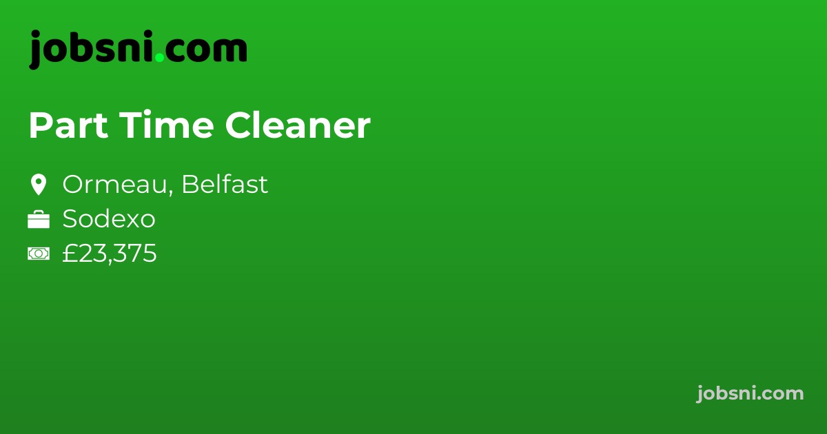 Part Time Cleaner