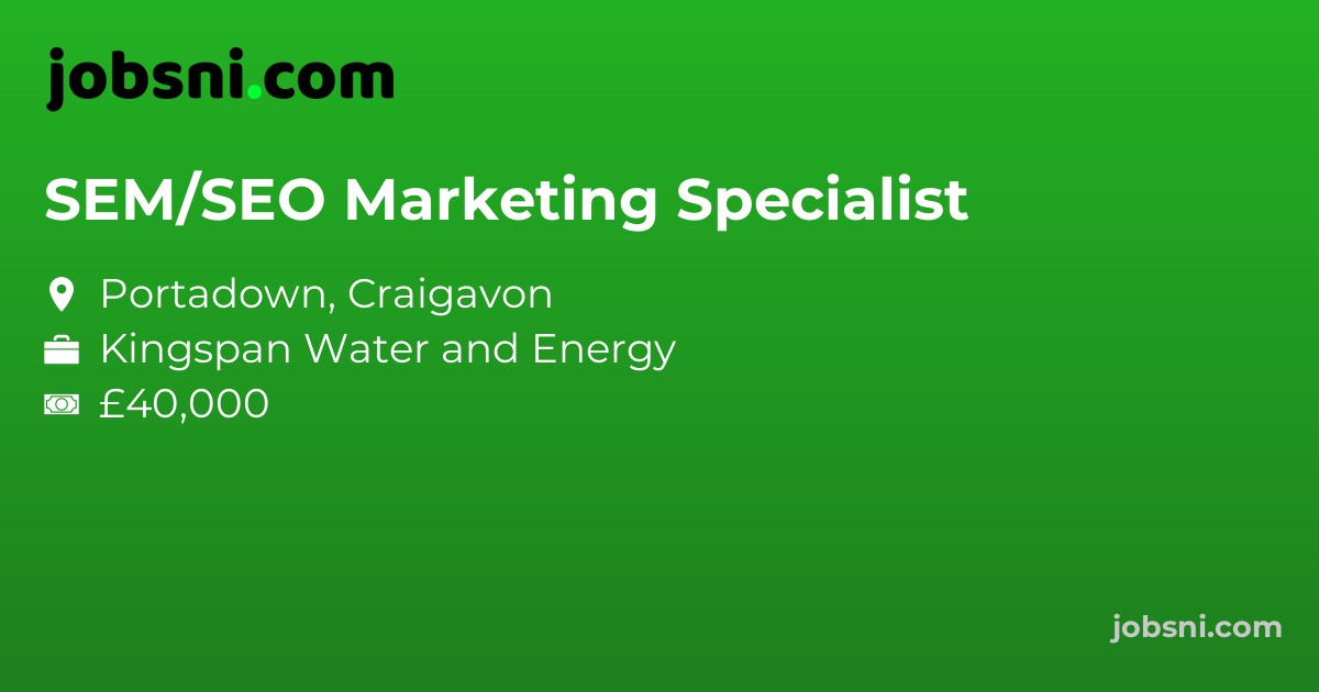 SEM/SEO Marketing Specialist
