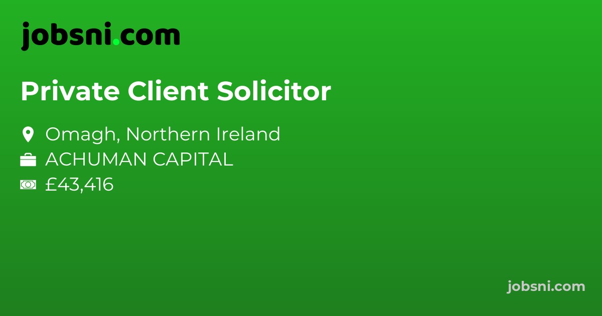 Private Client Solicitor
