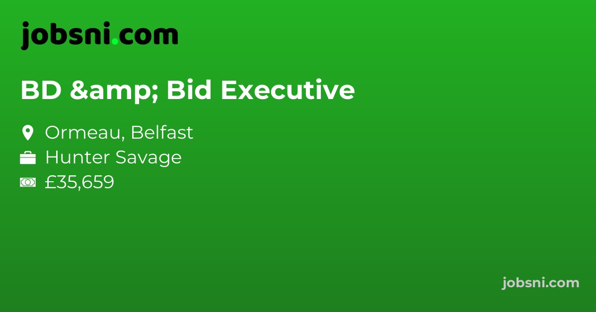 BD & Bid Executive