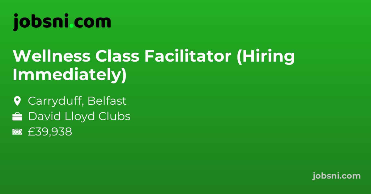 Wellness Class Facilitator (Hiring Immediately)