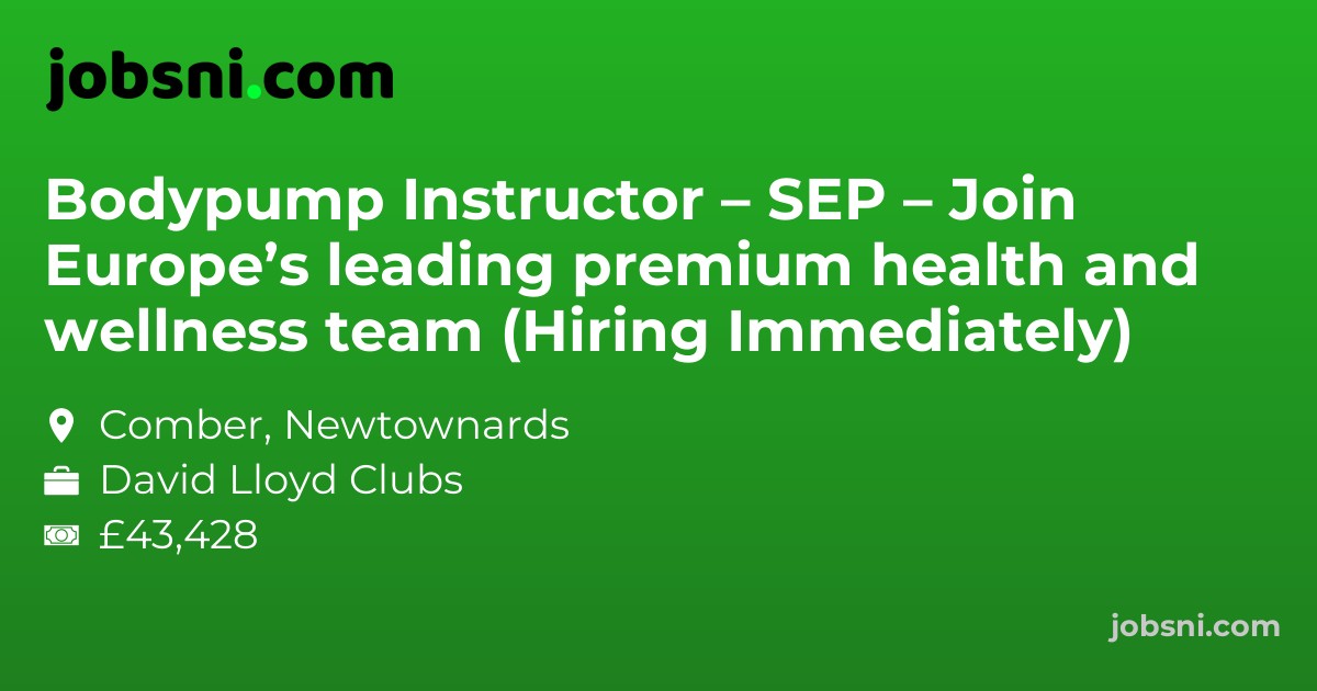 Bodypump Instructor – SEP – Join Europe’s leading premium health and wellness team (Hiring Immediately)