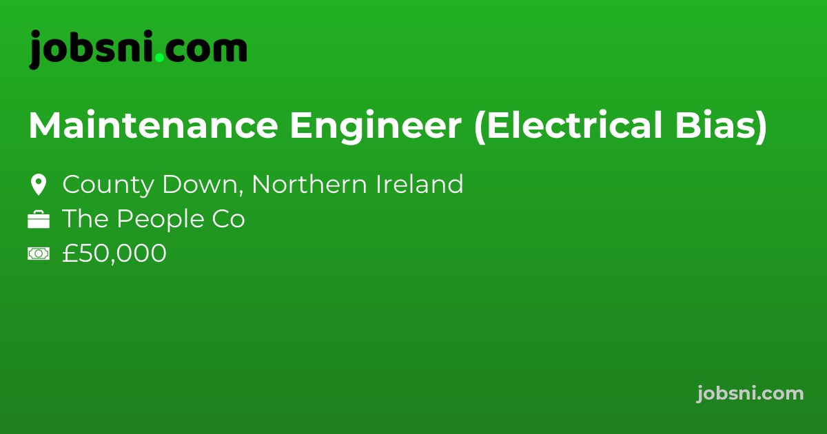 Maintenance Engineer (Electrical Bias)