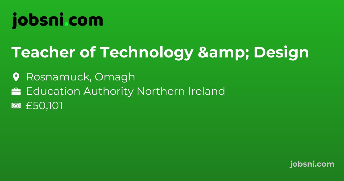 Teacher of Technology & Design