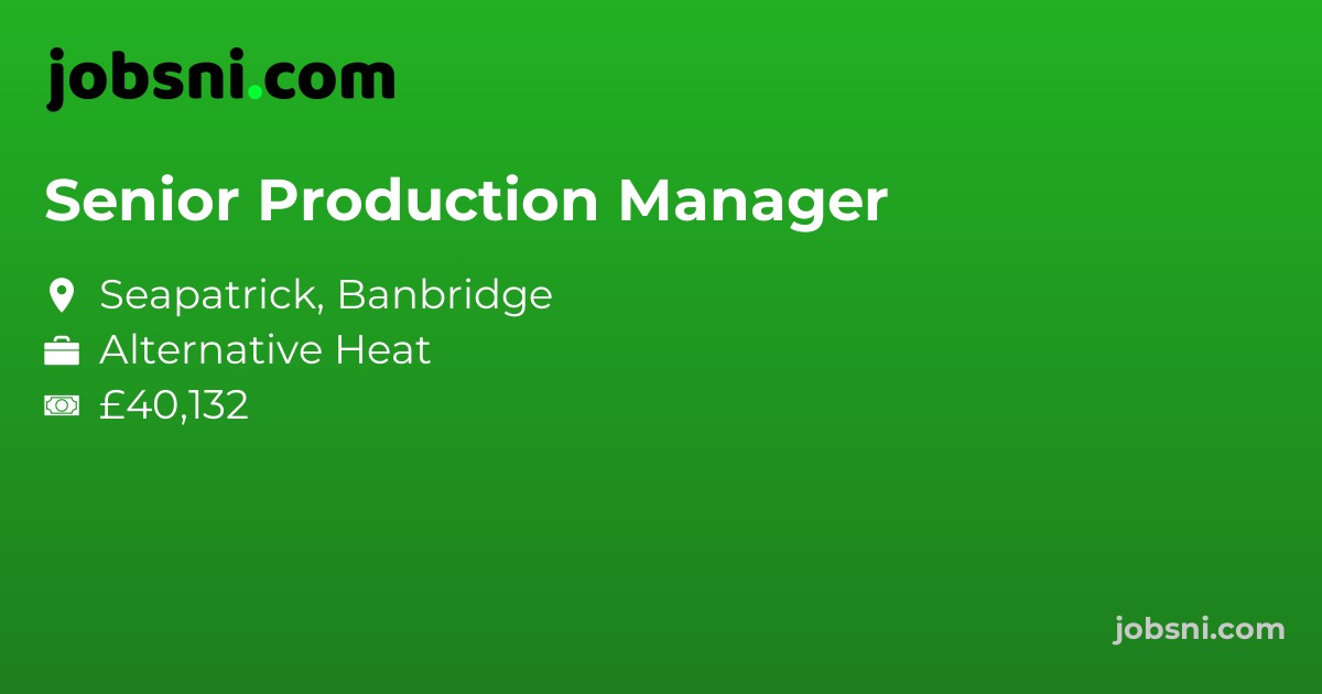 Senior Production Manager