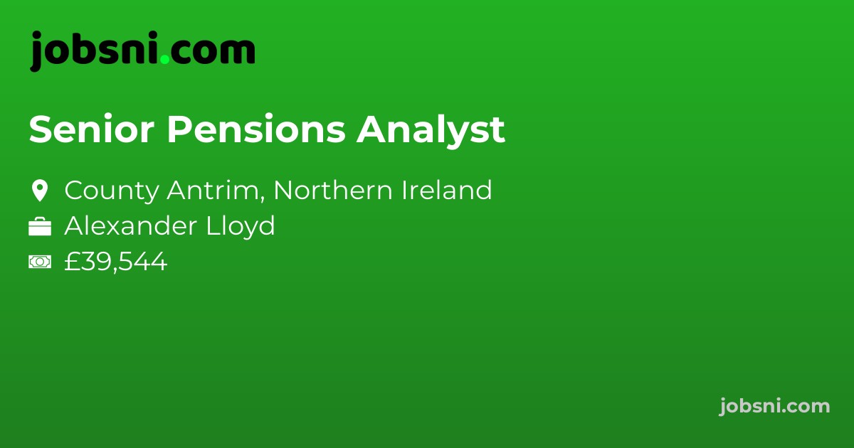 Senior Pensions Analyst