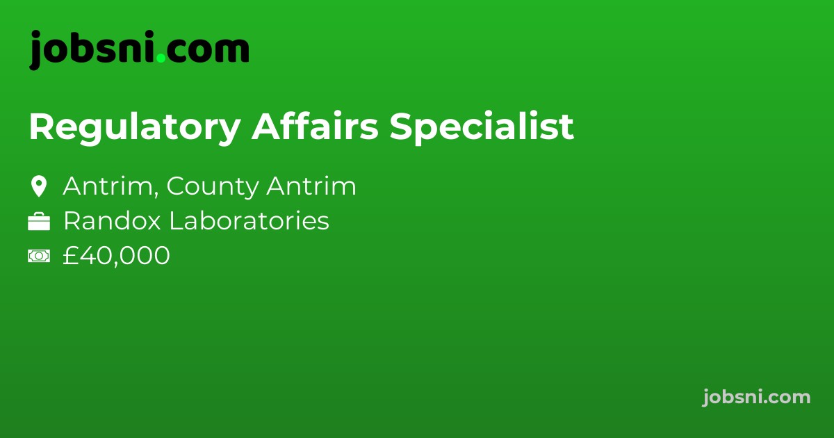 Regulatory Affairs Specialist