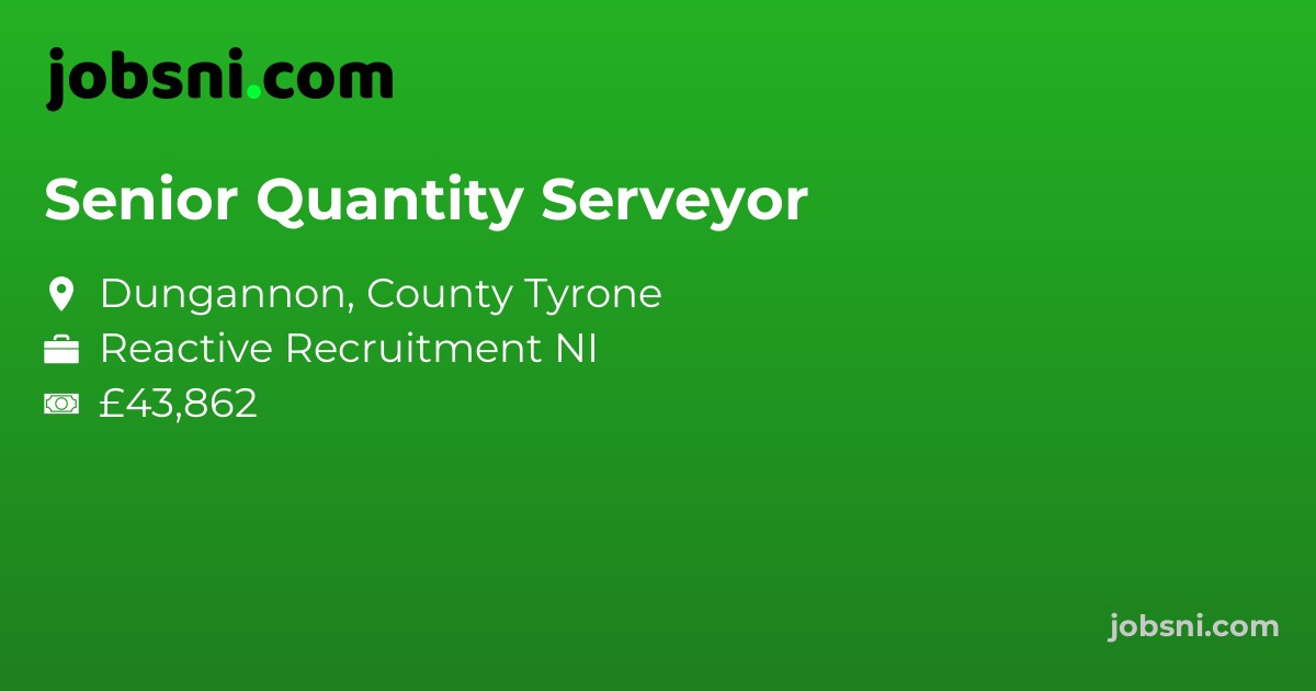 Senior Quantity Serveyor