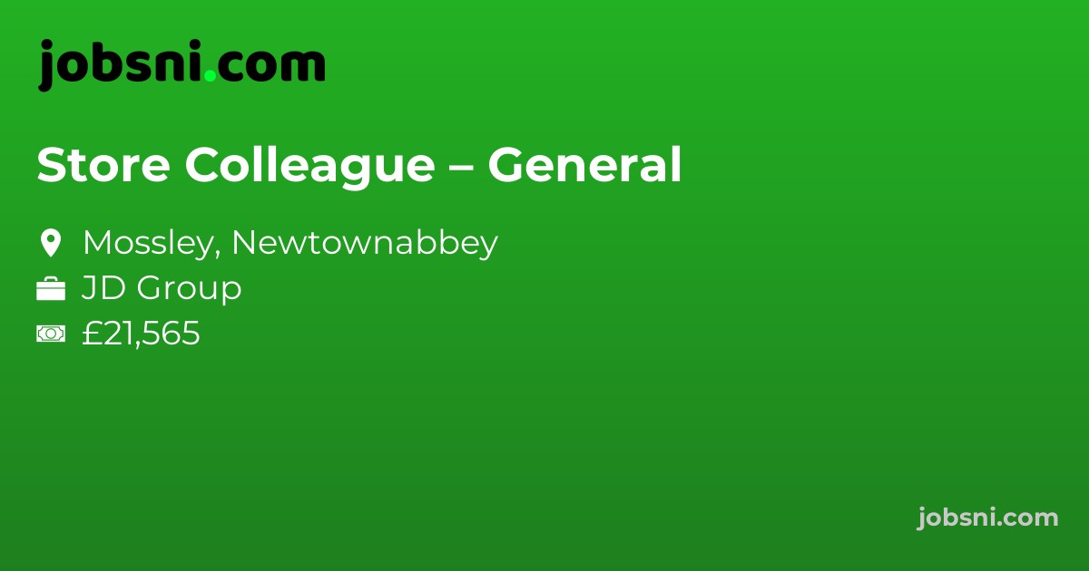 Store Colleague – General