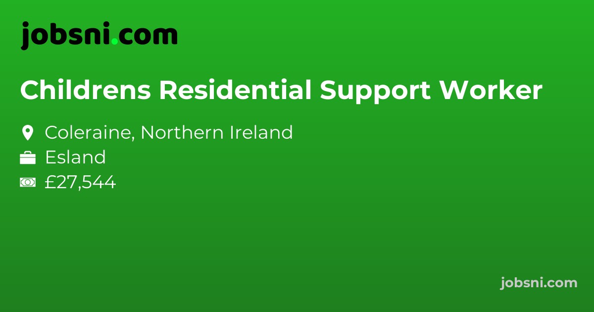 Childrens Residential Support Worker