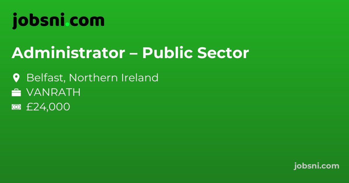 Administrator – Public Sector