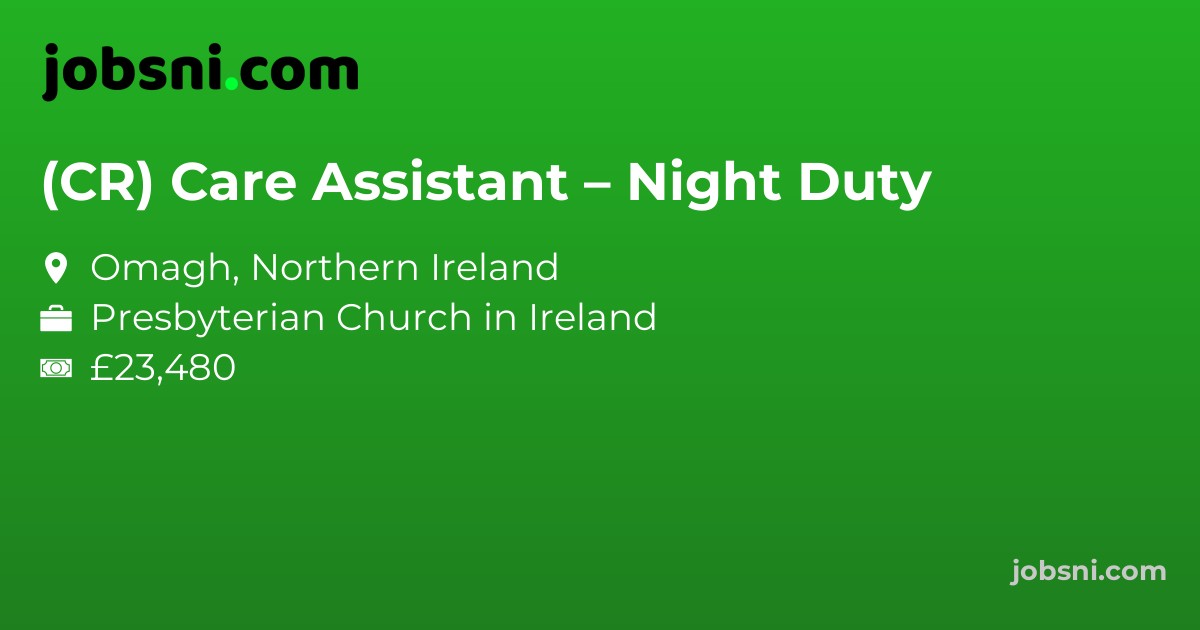 (CR) Care Assistant – Night Duty