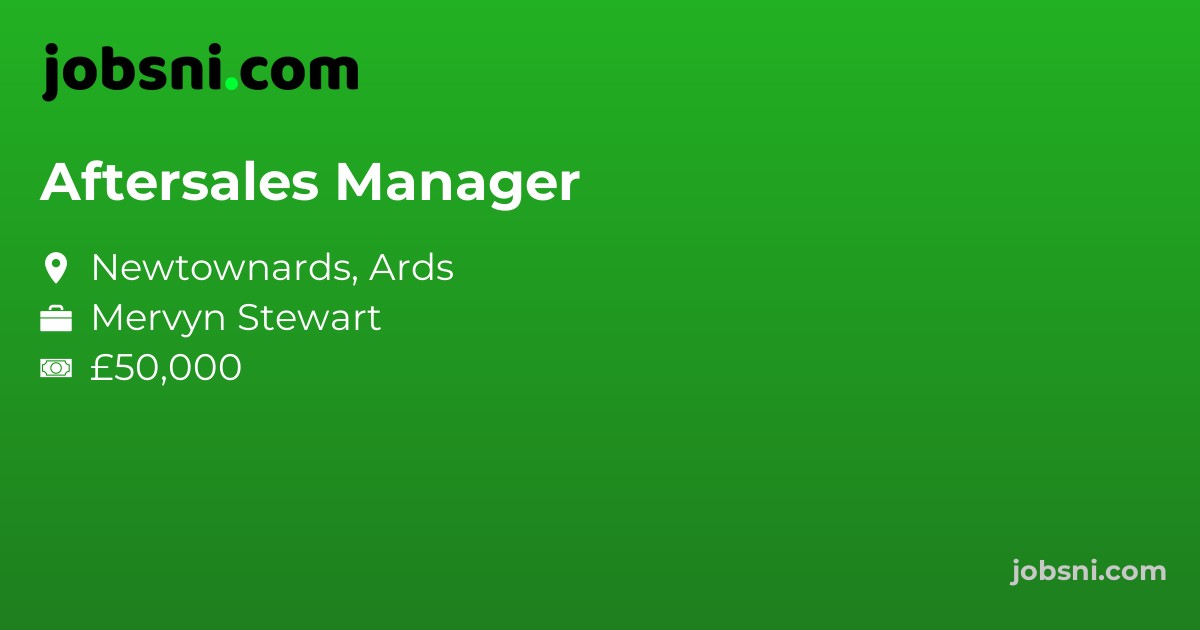 Aftersales Manager