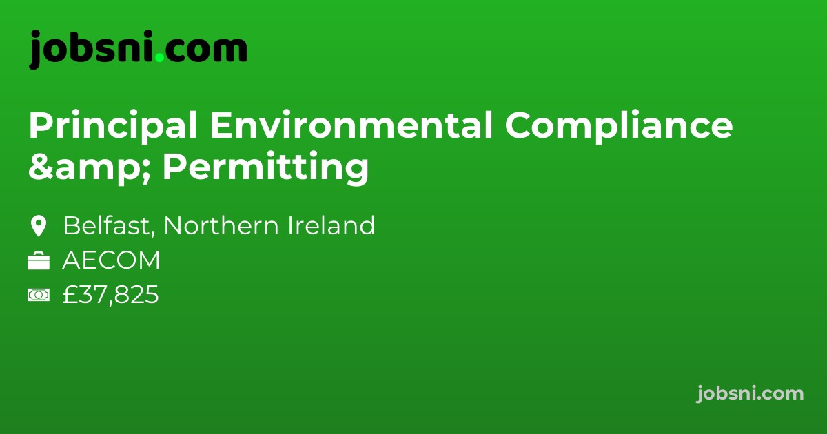 Principal Environmental Compliance & Permitting