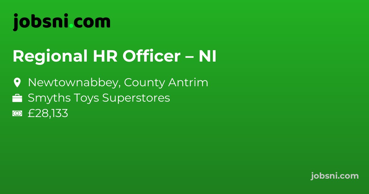 Regional HR Officer – NI