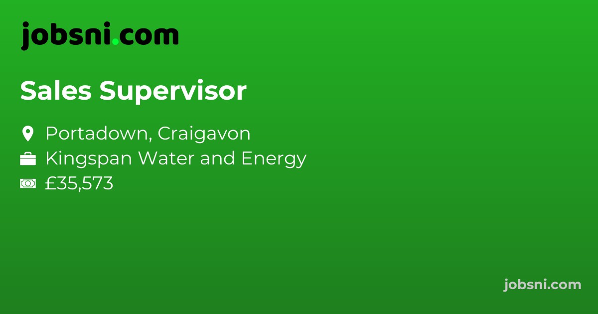 Sales Supervisor